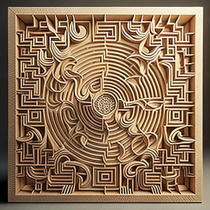 3D model Mystrium labyrinth (STL)